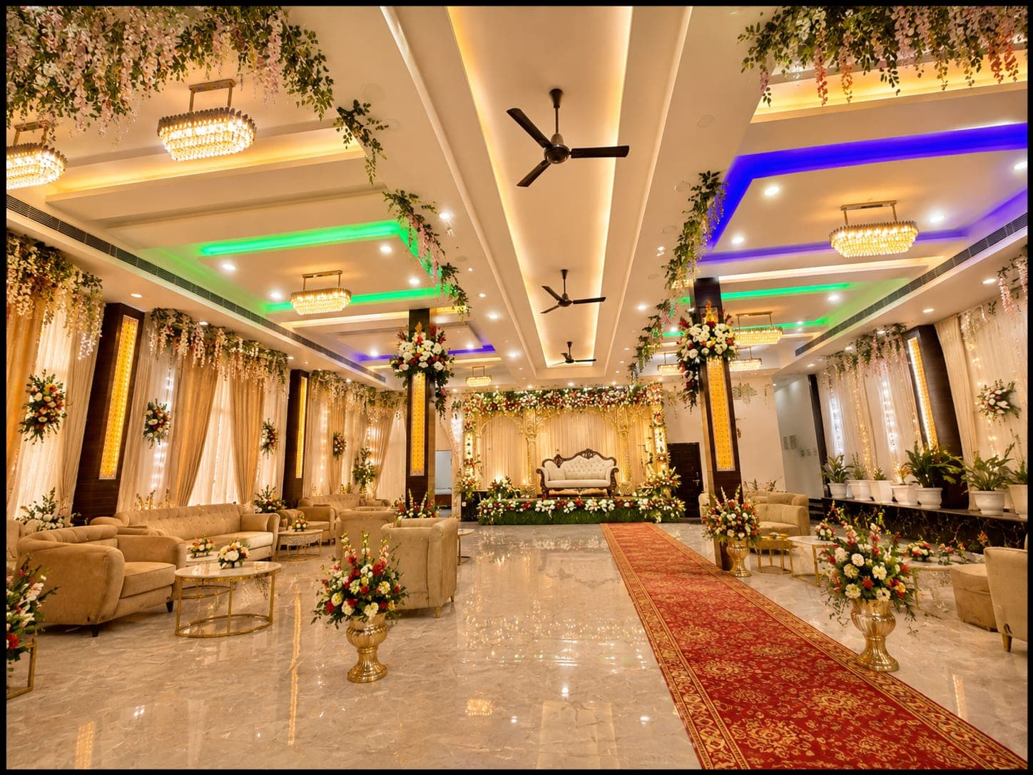 Swayamvar Hall Capacity — 500 Guests Banquet Hall Patna