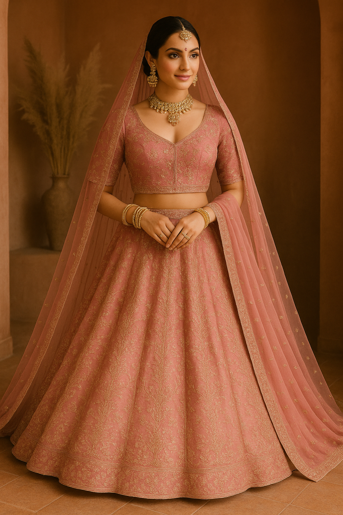 Dusty Rose & Blush Pink – Soft, romantic, and modern.